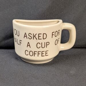 Nashville 1/2 Cup Novelty Mug Cup Gag Gift Collectible